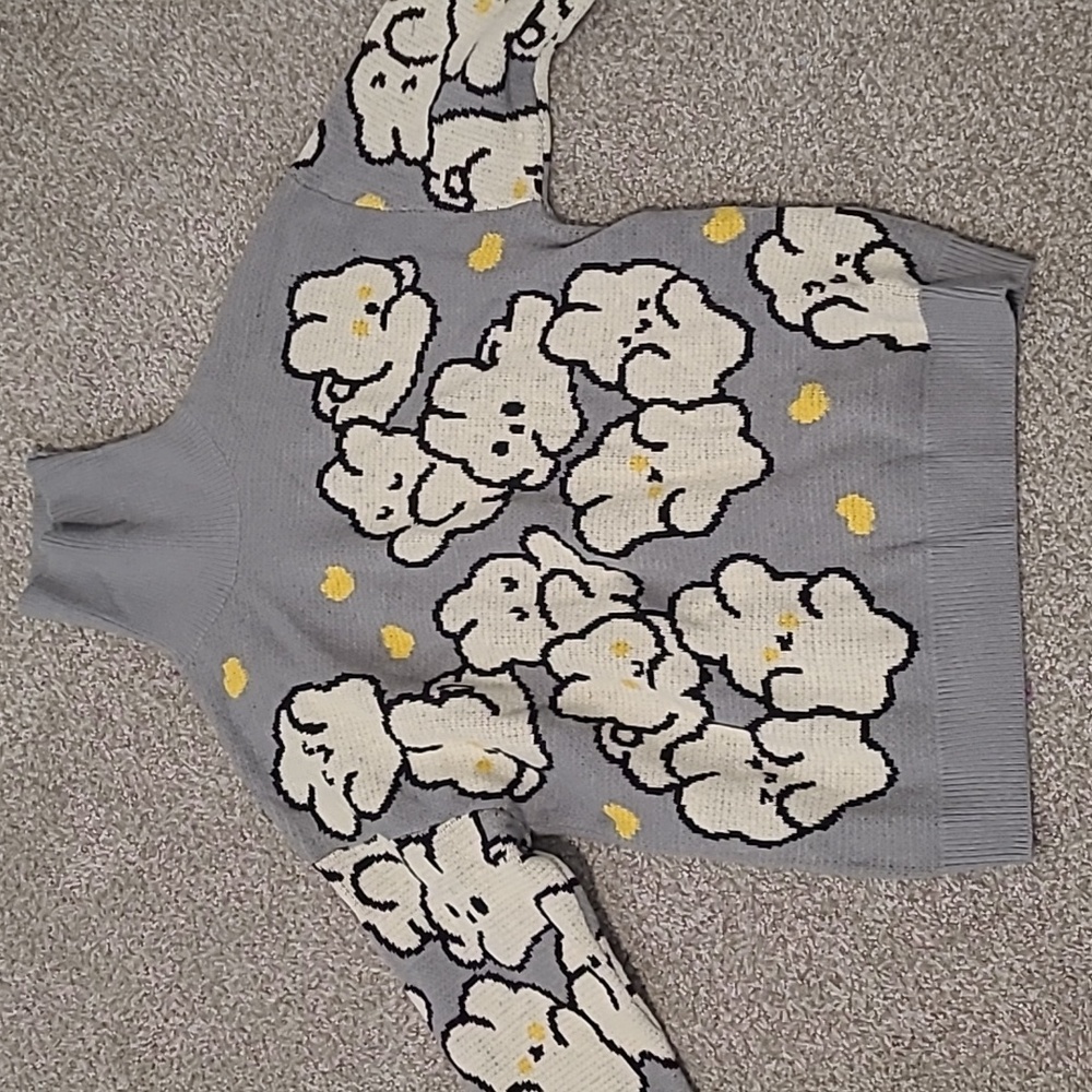 Turtleneck Bunny Sweater